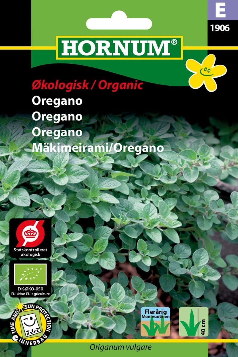 Oregano. Økologisk - Blomsterverden
