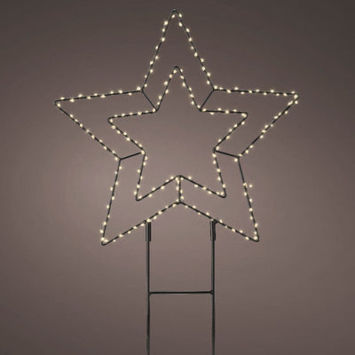 Stjerne med 180 LED-lys , Dia 38 cm
