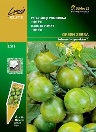 Tomat 'Green Zebra' - TILBUD