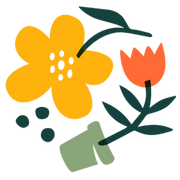 Blomsterverden logo