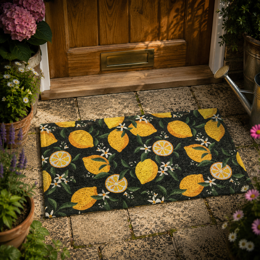 Dørmåtte 'Lemons' (70 x 40 cm)