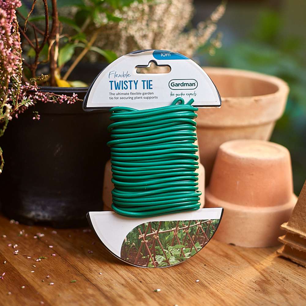 Opbindingsbånd, grøn (10 m)