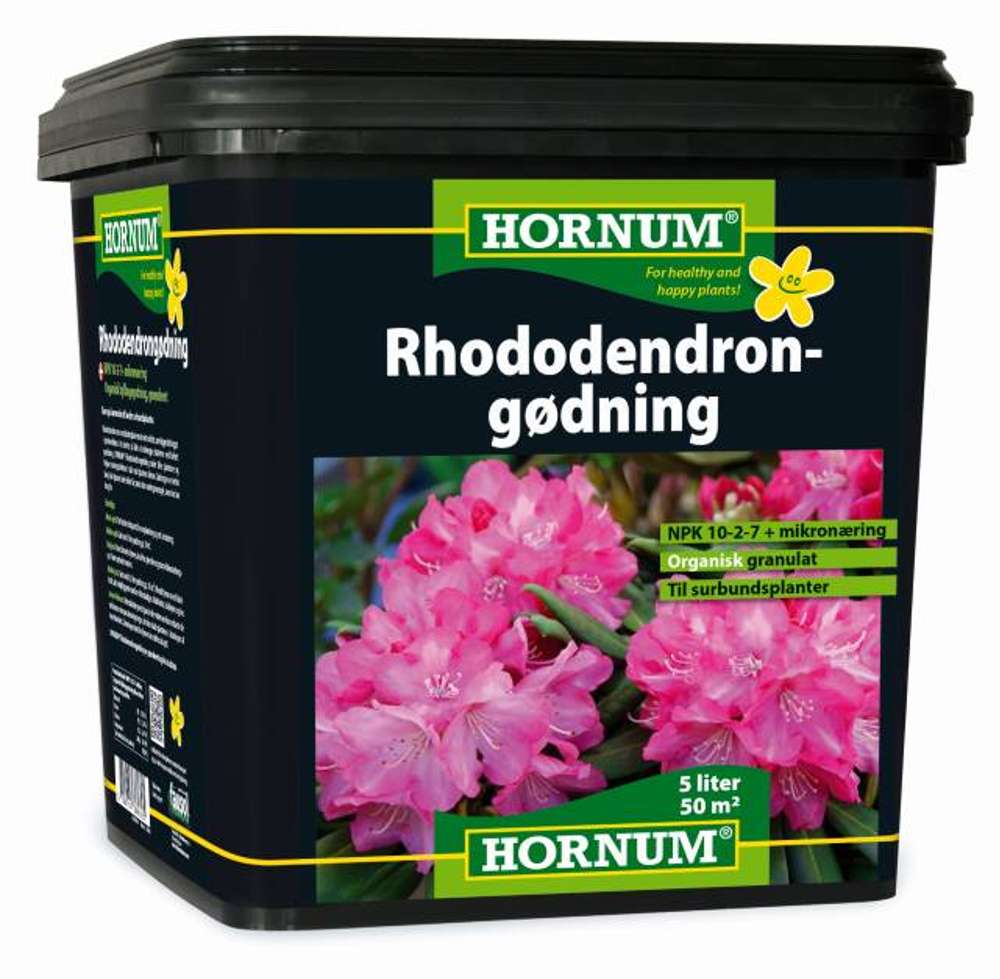 HORNUM Rhododendrongødning, 5 L