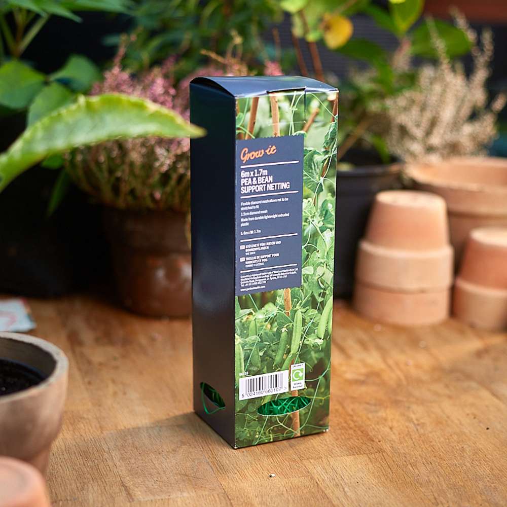 Klatrenet til ærter og bønner, 6m x 1.7m