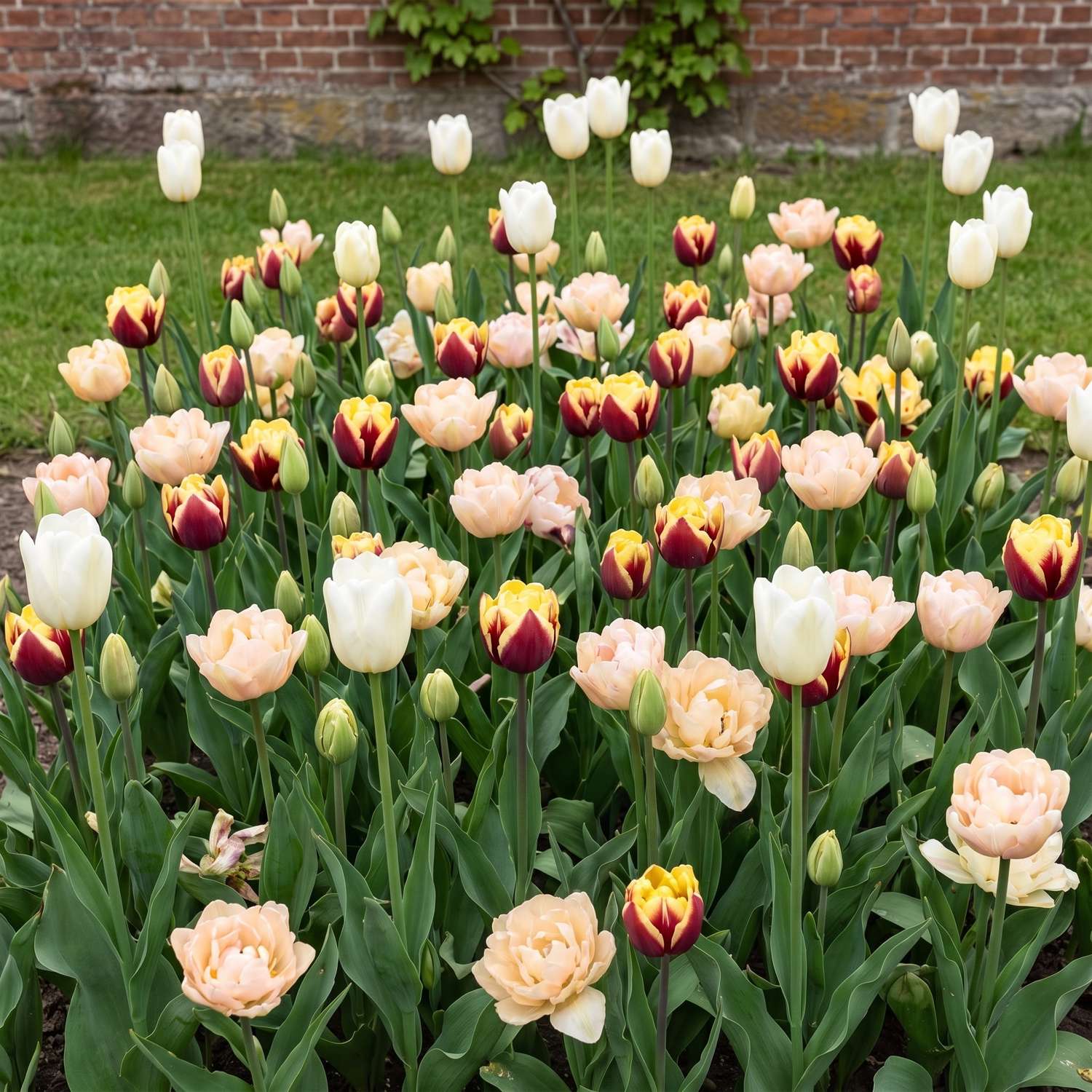 Færdigbed 'Banana Split' (1 m²)