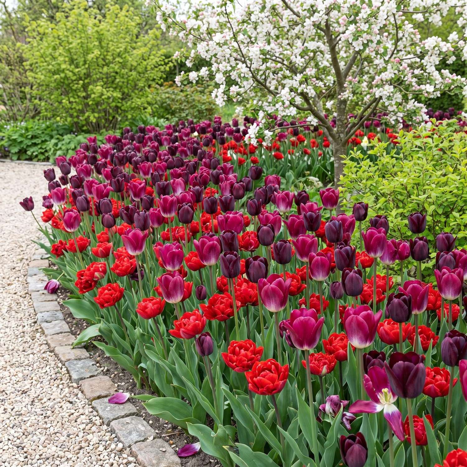 Færdigbed 'Bordeaux' (1 m²)