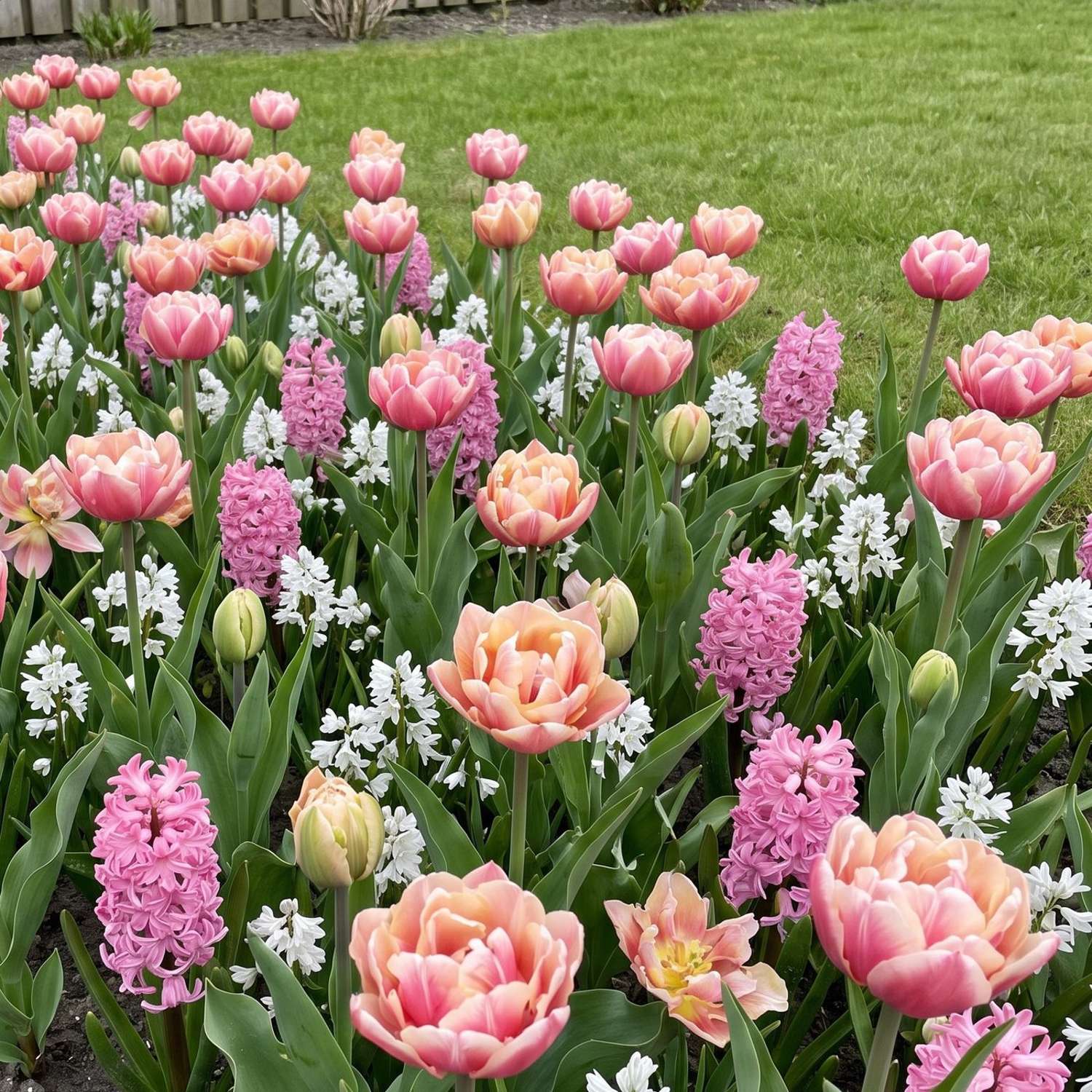 Færdigbed 'Candy Floss' (1 m²)