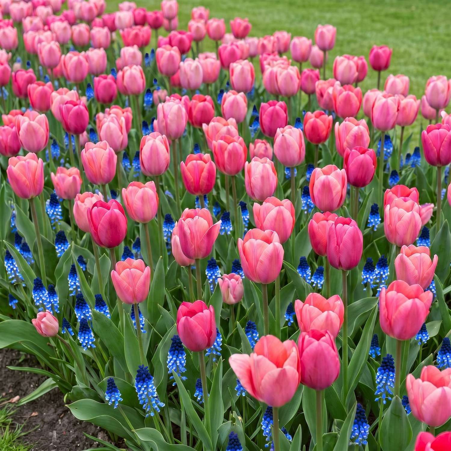 Færdigbed 'Forever Pink' (1 m²)