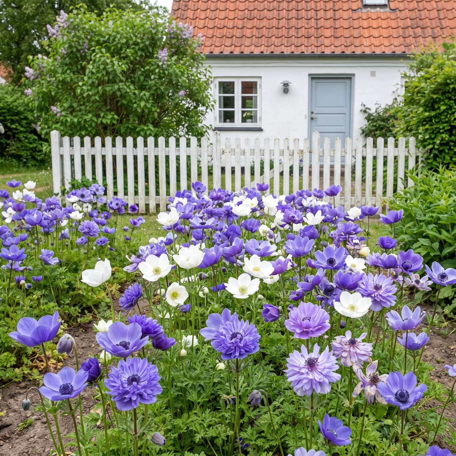 Færdigbed 'Nordic Blue' (1 m²)