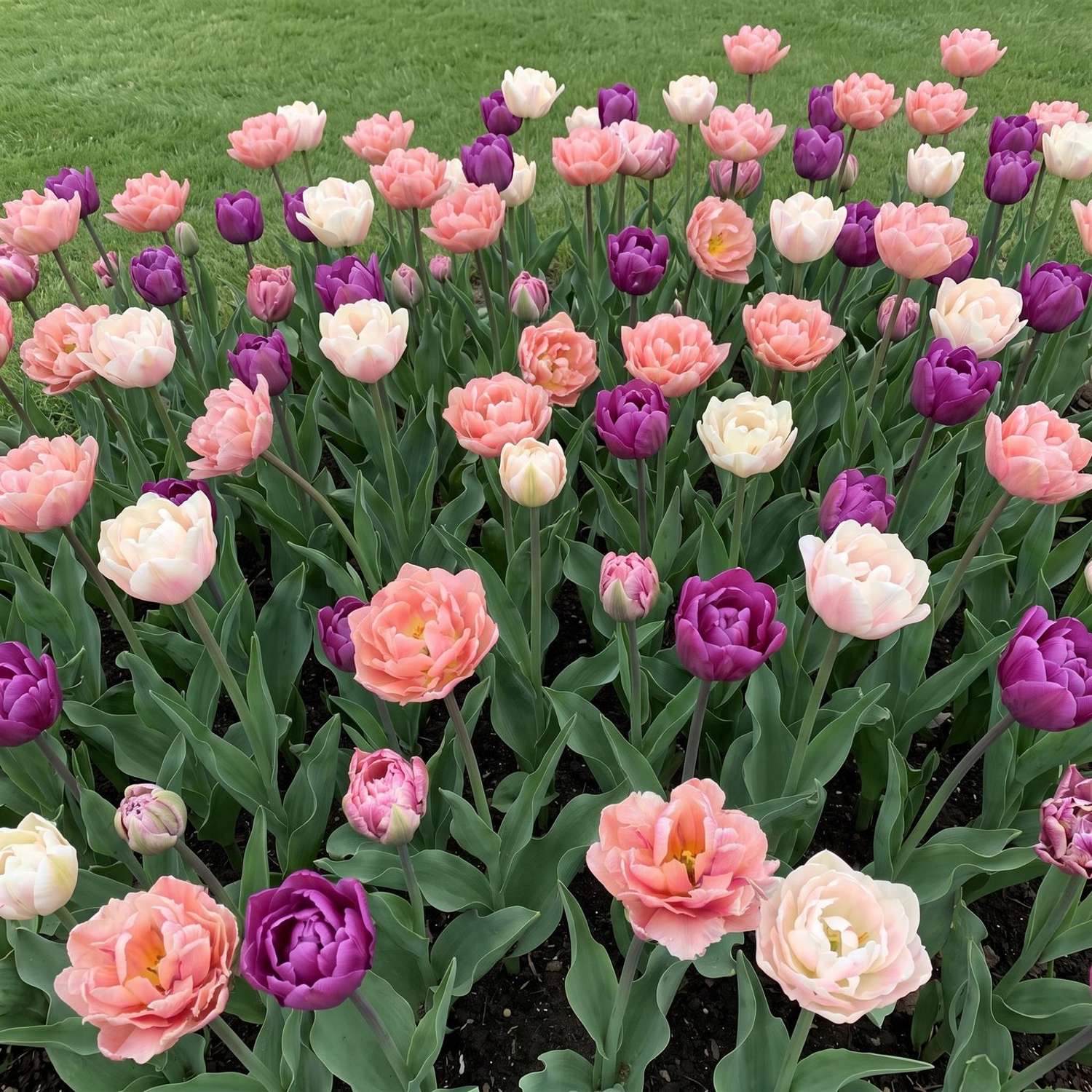 Færdigbed 'Petticoat' (1 m²)