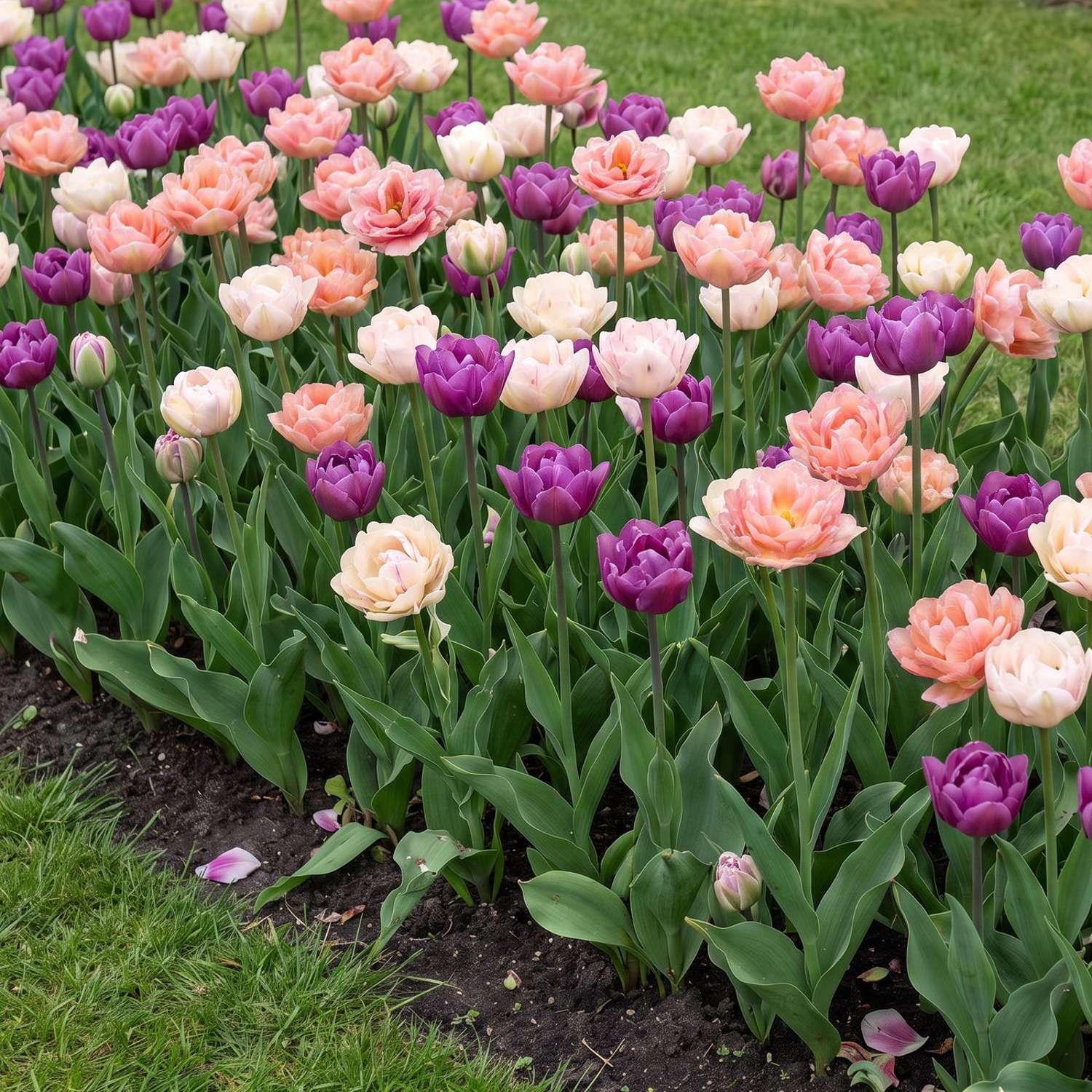 Færdigbed 'Petticoat' (1 m²)