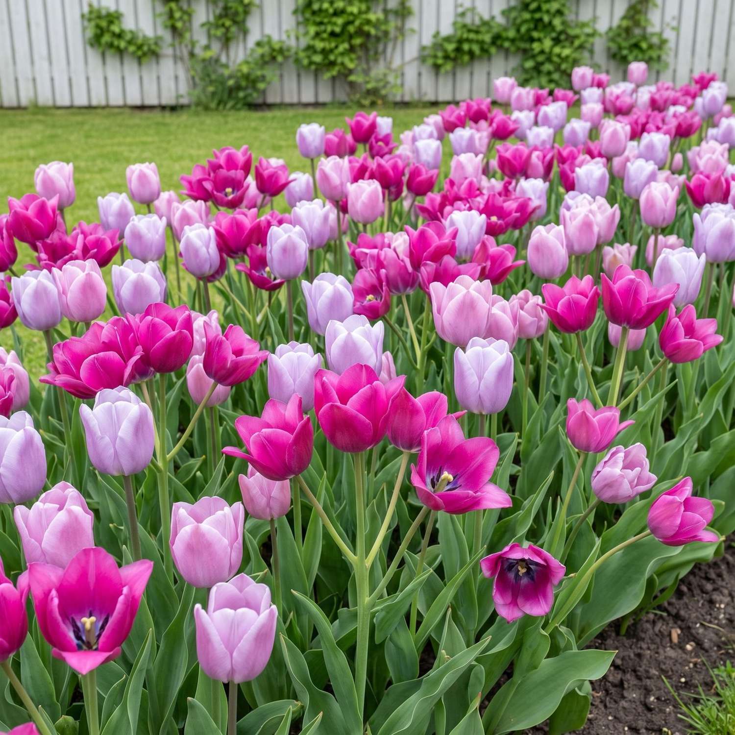 Færdigbed 'Purple Rain' (1 m²)