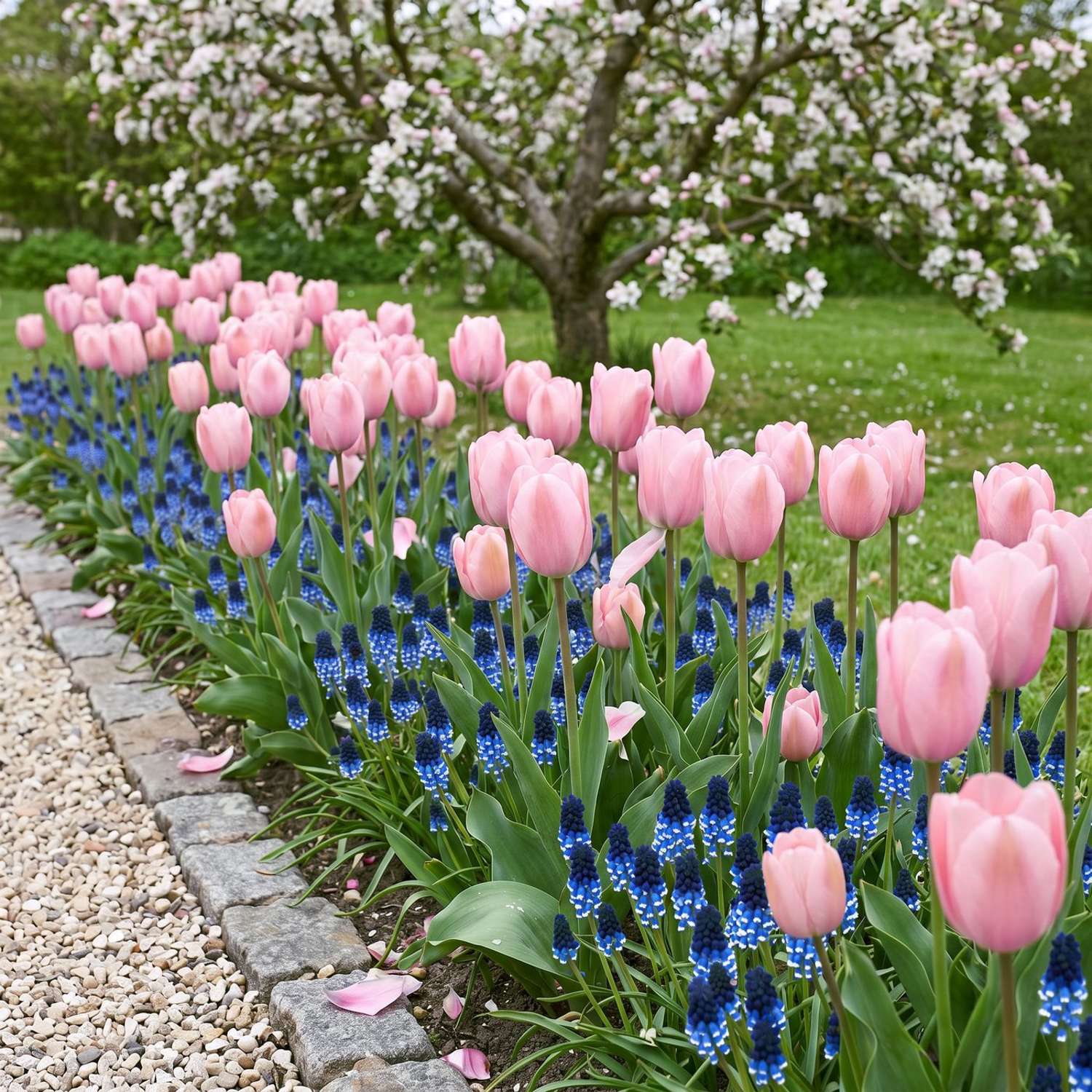 Færdigbed 'Sugared Almond' (1 m²)