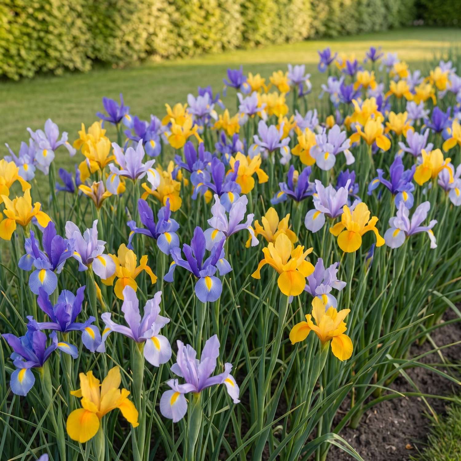 Færdigbed 'Summer Iris' (1 m²)