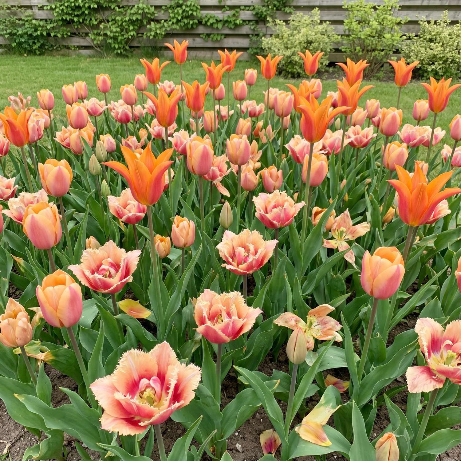 Færdigbed 'Tangerine Dream' (1 m²)