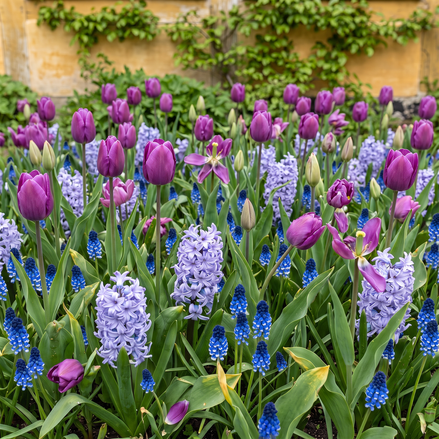 Færdigbed 'Violet Hour' (1 m²)