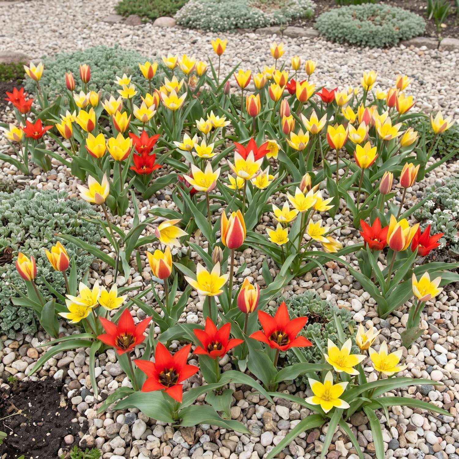 Færdigbed 'Wild Stars' (1 m²)