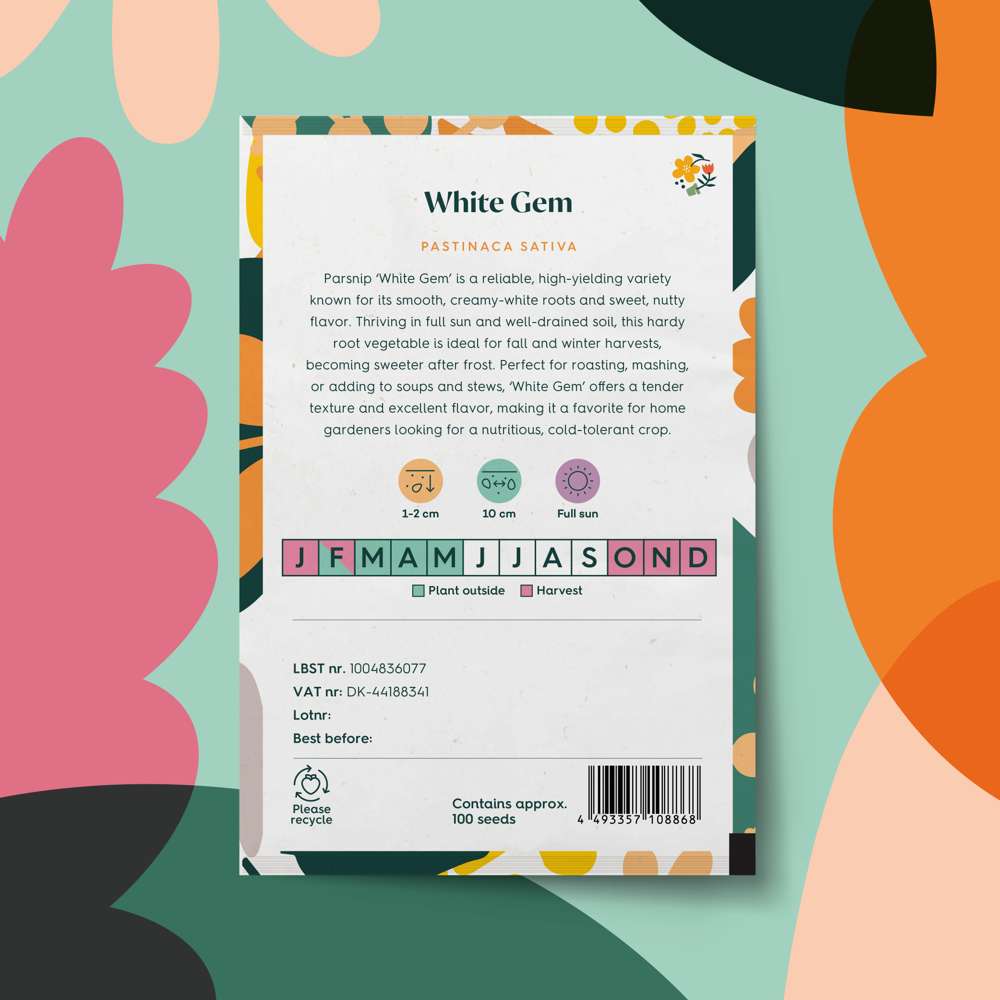 Pastinak 'White Gem' (frø)