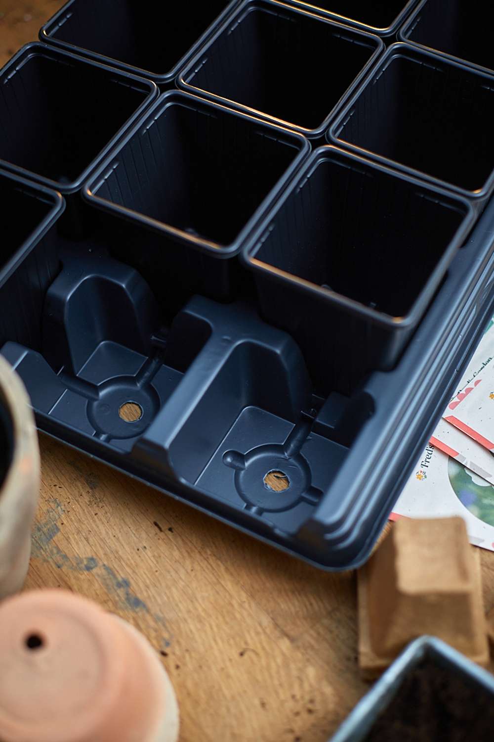 Plantebakke, 18 potter