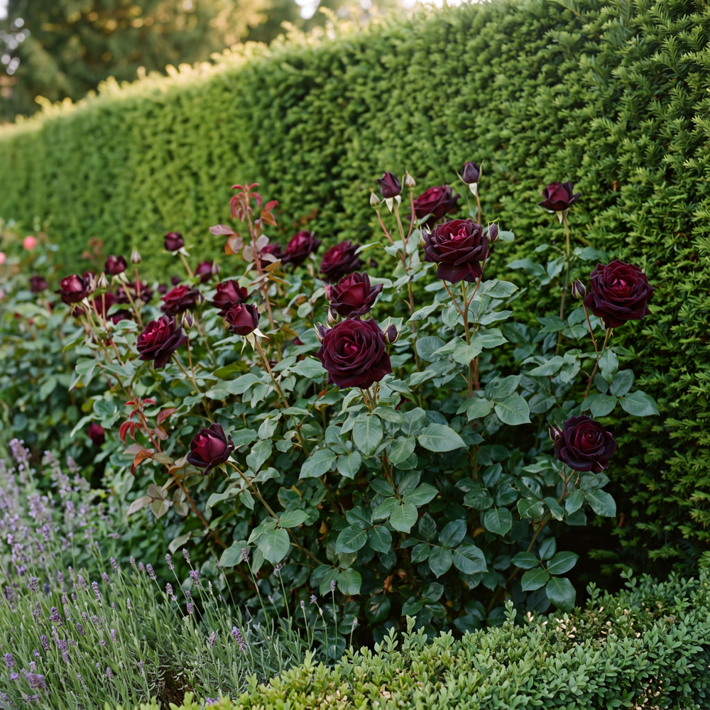 Rose 'Black Baccara'