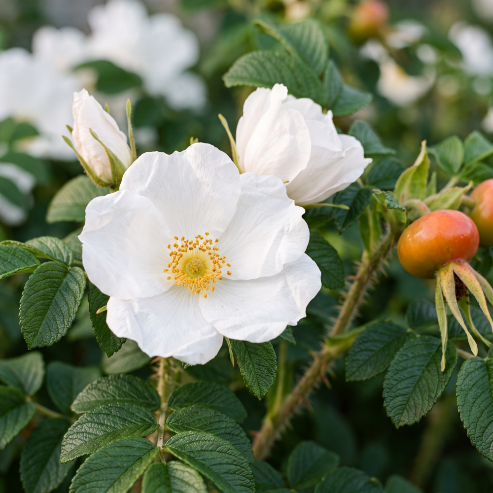 Rose 'Blanc Double de Coubert'