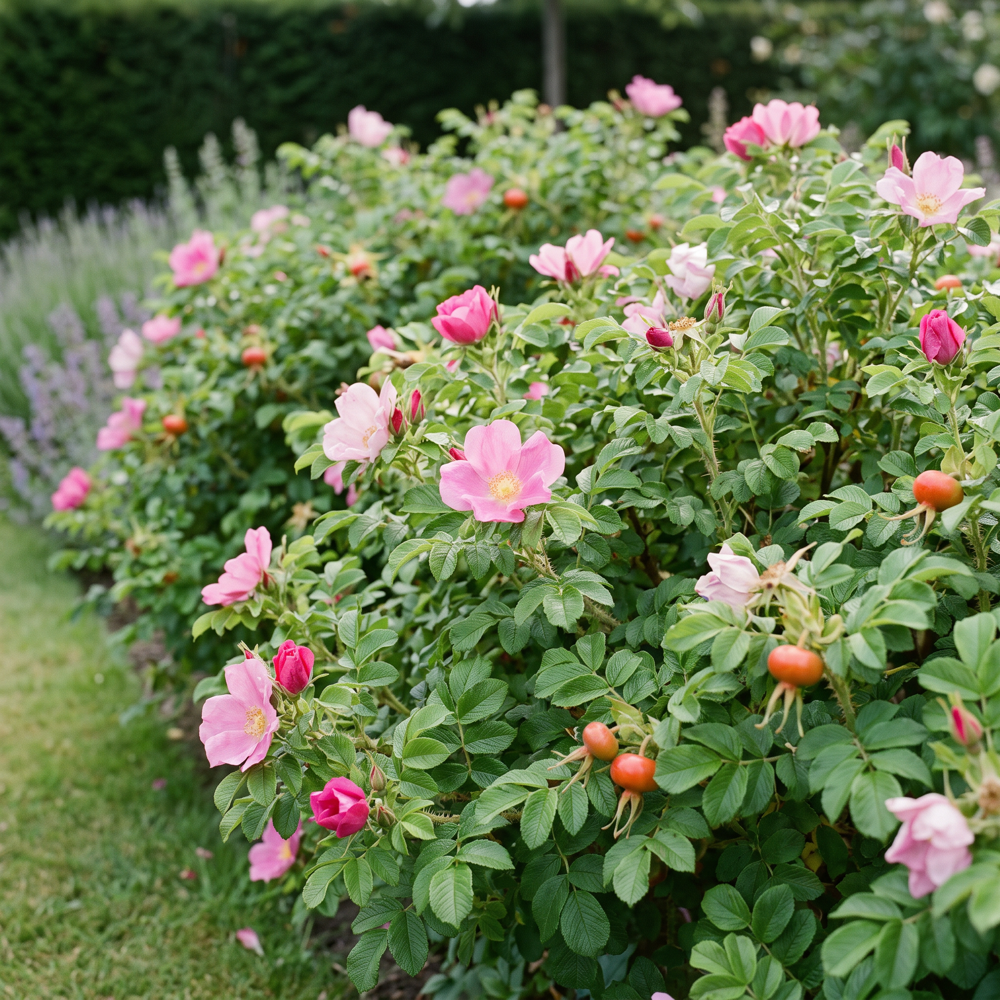 Rose 'Fru Dagmar Hastrup'