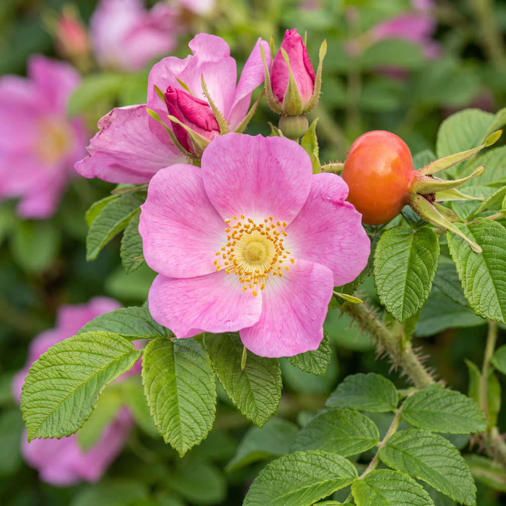 Rose 'Fru Dagmar Hastrup'
