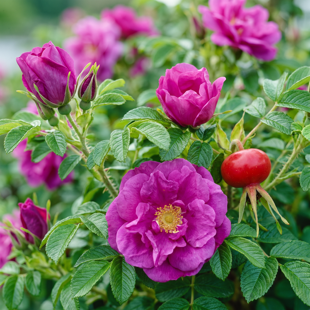 Rose 'Hansa'