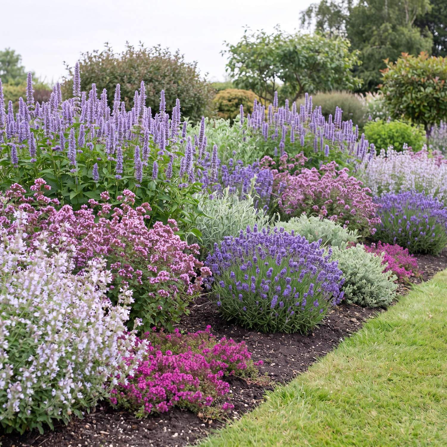 Staudepakke 'Det duftende bed' (1,5-2m²)
