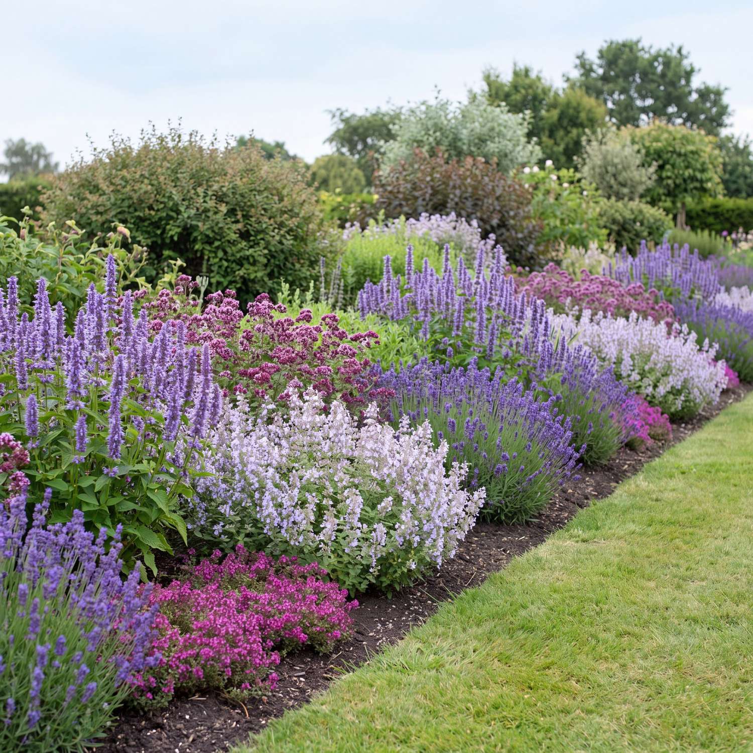 Staudepakke 'Det duftende bed' (1,5-2m²)