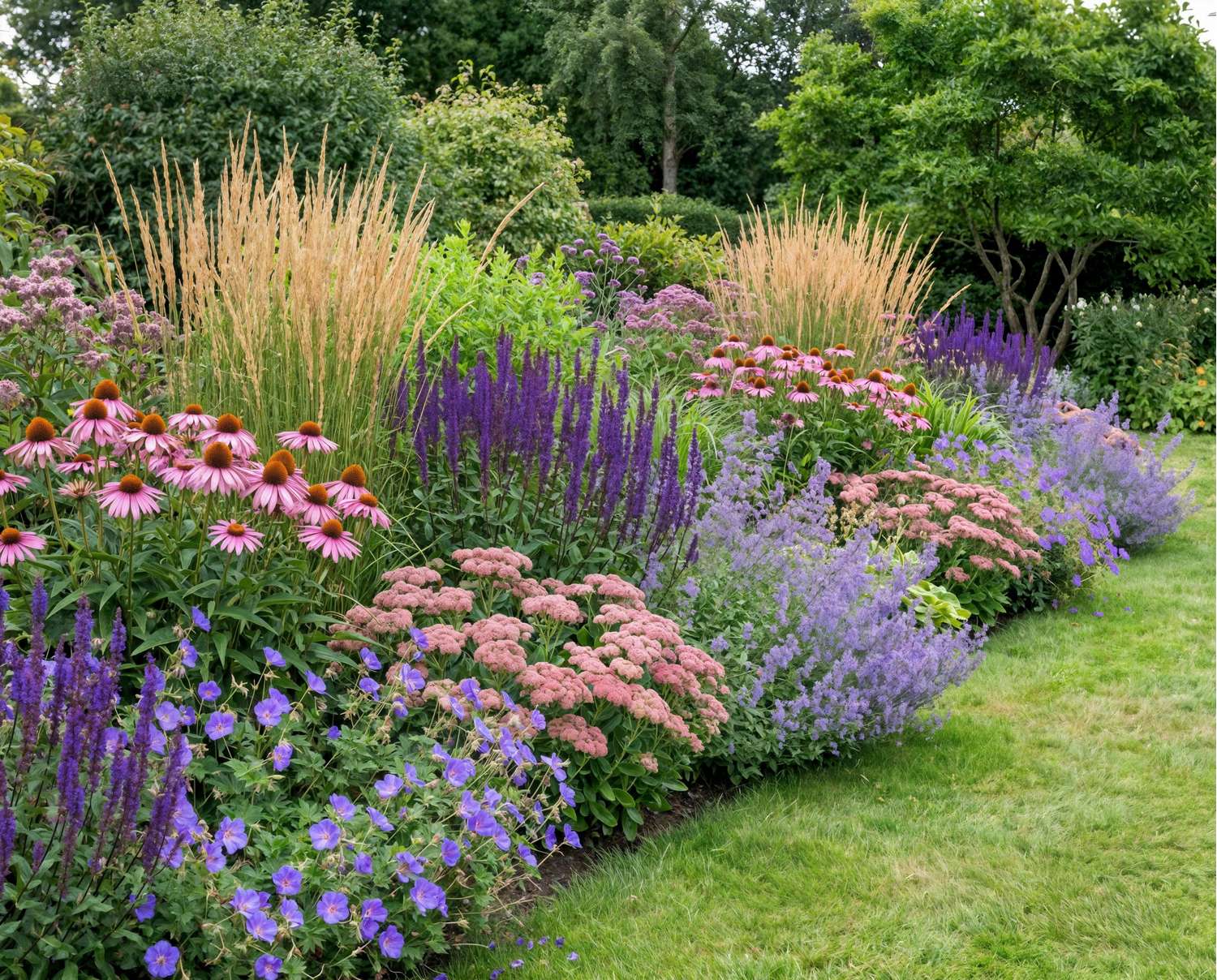 Staudepakke 'Lang blomstring' (1,5-2m²)