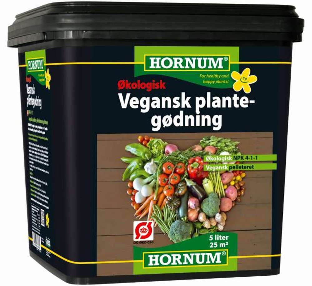 Vegansk plantegødning, 5 L