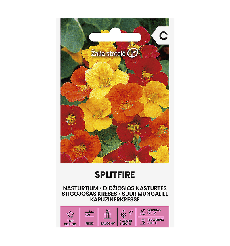 Blomsterkarse, Nasturtium &