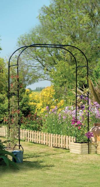 Havebue til slyngplanter 'Extra Wide Garden Arch 2,3 m' - Blomsterverden