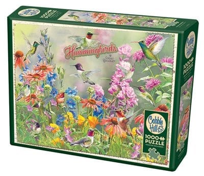"Hummingbirds" - 1000 brikker - Blomsterverden