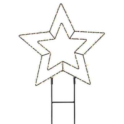 Stjerne med 180 LED-lys , Dia 38 cm